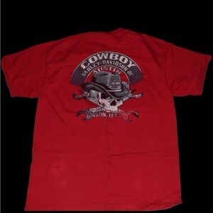 Harley-Davidson Red Short Sleeve Tee